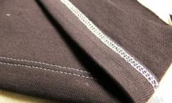 How to hem a product by hand